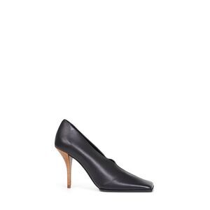 Alaïa Women Black Leather Soft Square Pumps